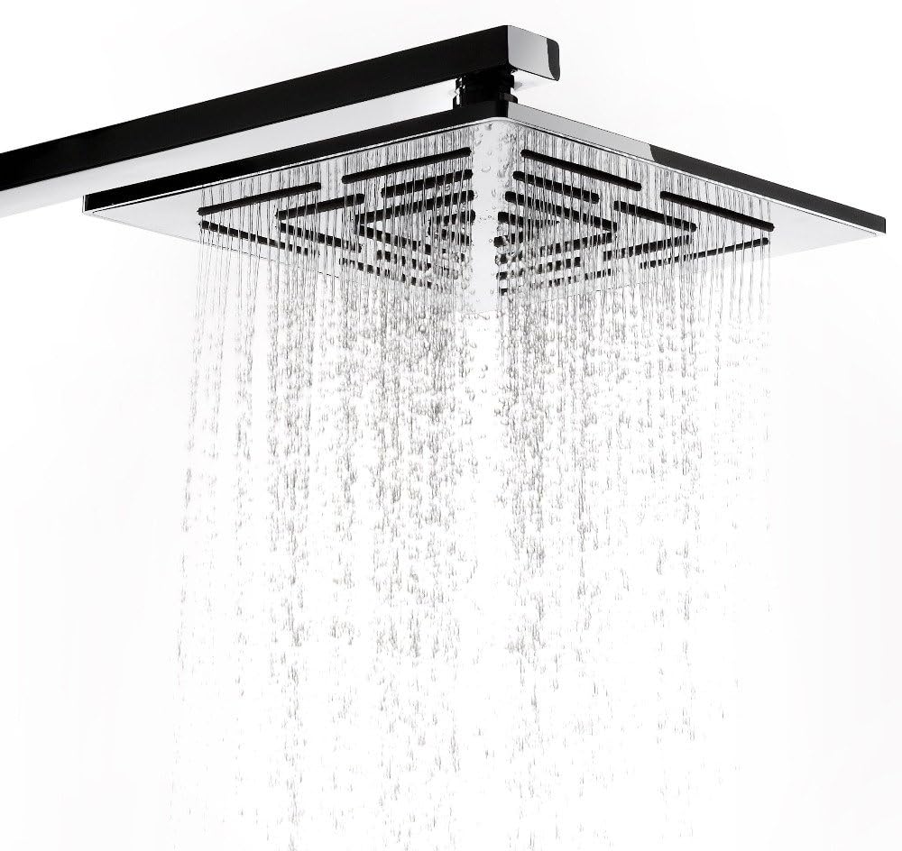 AAI Stainless Steel 304 Amaze Shower, 8x8 inch, Chrome Finish