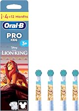 Oral-B Kids Lion King Power Toothbrush Refills 4pk - Kids 3+ Heads view 1