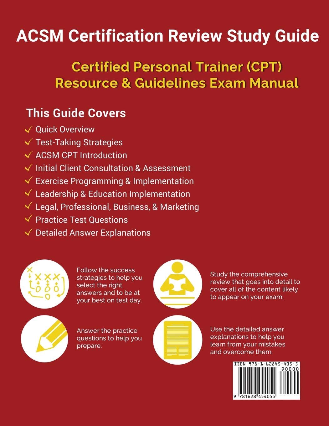 ACSM Certification Review Study Guide: Certified Personal Trainer Cpt  Resource & Guidelines Exam Manual: Amazon.in: Certified Personal Trainer ( Cpt) Team: ...