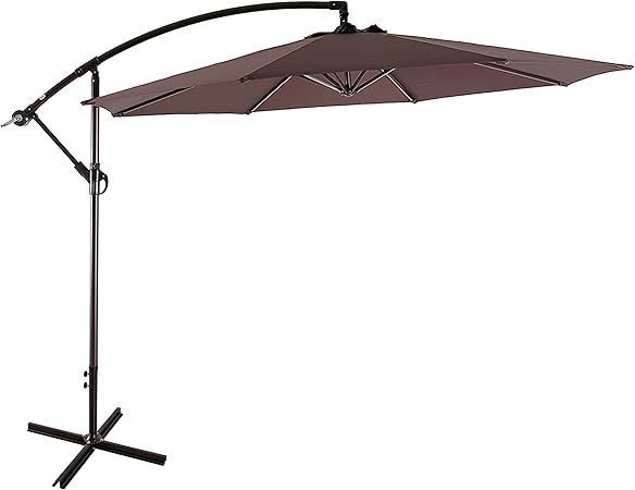 Amazon Com Westin Furniture 10 Ft Cantilever Hanging Patio Umbrella Coffee Furniture Decor