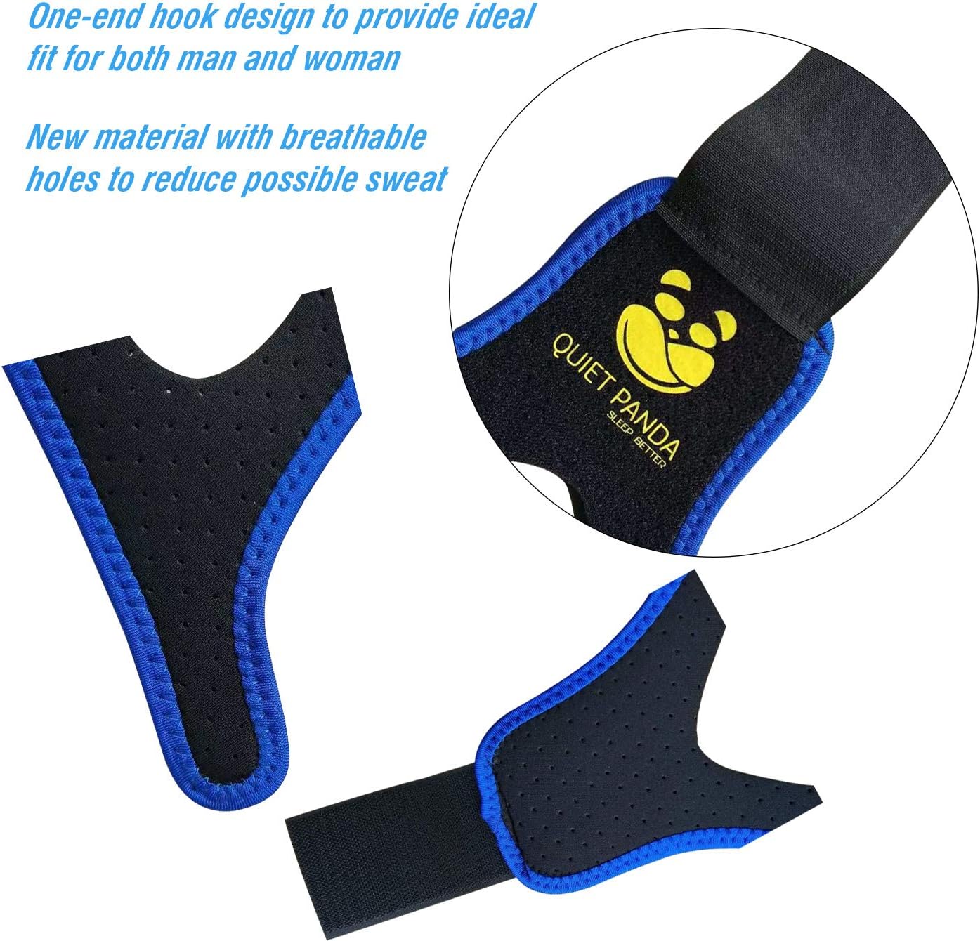 Anti Snoring Chin Strap - Most Effective Snoring Solution and Anti Snoring Devices - Snoring Chin Strap - Stop Snoring Sleep Aid for Men and Women [Upgraded Version]: Health & Personal Care