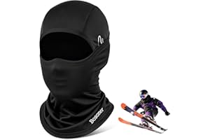 BOSONER Balaclava Ski Mask for Kids: Winter Face Mask with Neck Gaiter Breathable - UV Protection & Wind Protection Gear for 