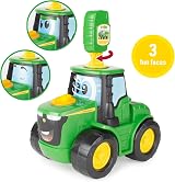 John Deere Key 'N Go Johnny Tractor Interactive Farm Toy Childrens Lights Sounds view 3