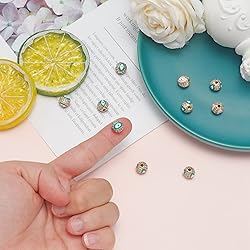 LiQunSweet 10 Pcs Charming Micro Pave Cubic