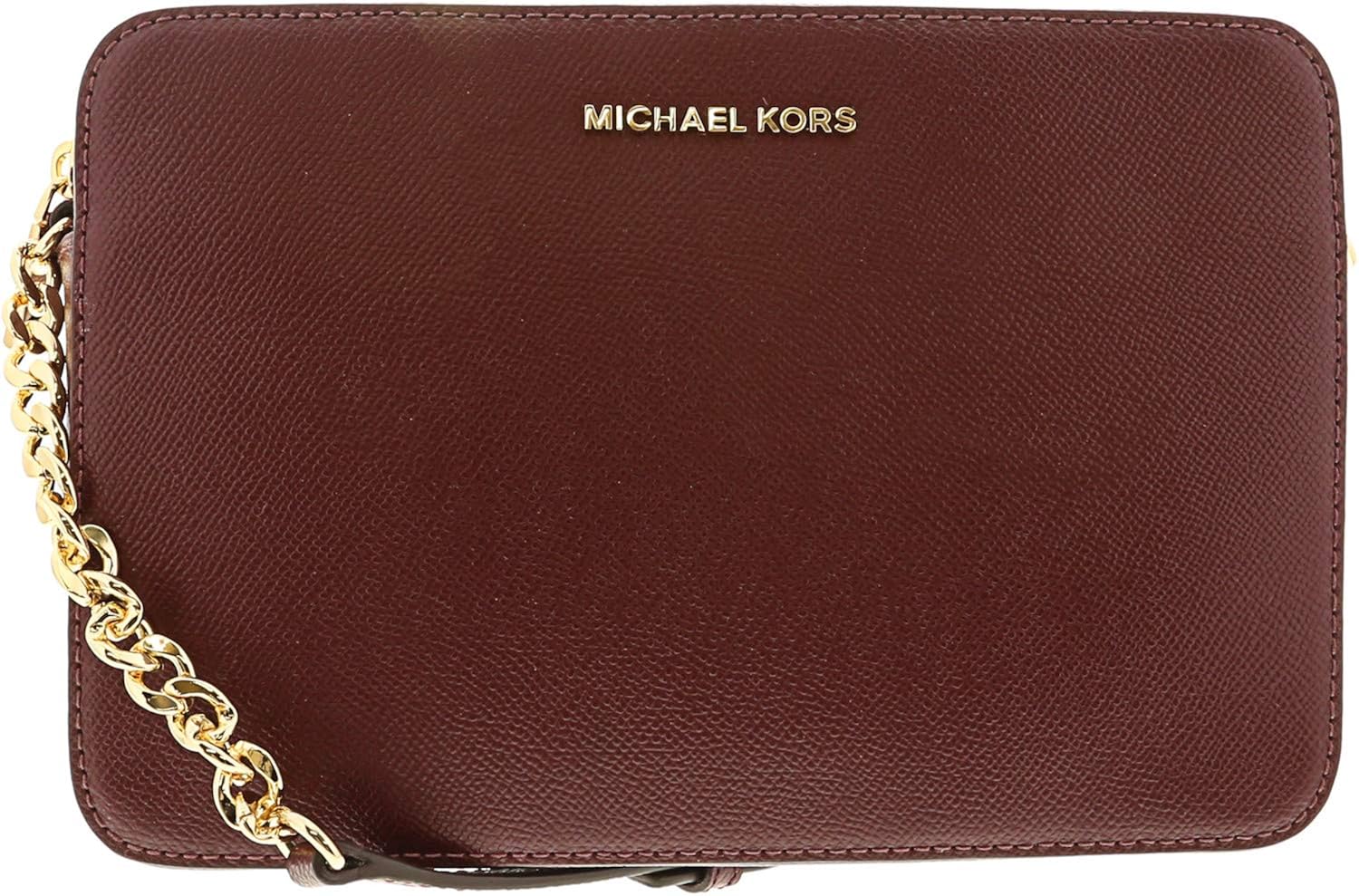 jet set travel large saffiano leather crossbody