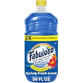 Fabuloso 2X All-Purpose Cleaner, Spring Fresh Scent, 56 fl oz | No Rinse Floor Cleaner, Long-Lasting Freshness, All-Purpose Cleaner, Concentrated Formula, Everyday Cleaning, Multi-Surface