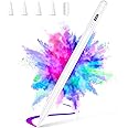 Stylus Pen for Apple iPad 2024-2018, Faster Charge Apple Pencil for iPad, with Tilt Sensitivity & Palm Rejection & Magnetic, Compatible iPad 10/9/8/7/6, Pad Air 3/4/5, Pro 12.9"/11", Mini 6/5, M2, M4