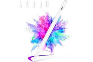 HZD Stylus Pen for iPad with Palm Rejection, Pencil for iPad 10th/9th/8th/7th/6th Gen, (2018-2023) for iPad Pro 11/12.9, for iPad Air 5th/4th/3rd Gen,for iPad Mini 6/5 with 4ps Nibs