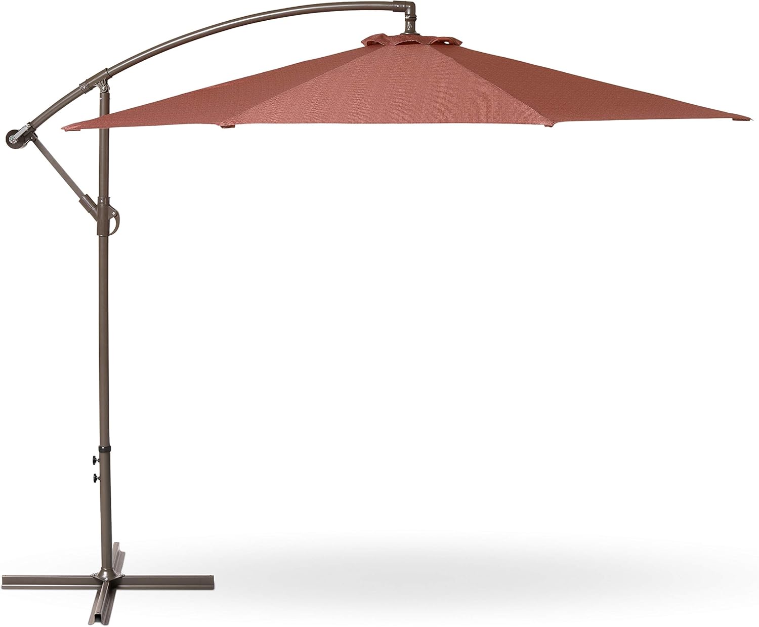 Amazon Com Duck Covers Weekend 10 Feet Patio Cantilever Umbrella Cedarwood Garden Outdoor