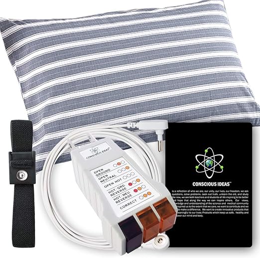 95 cotton 5 silver， 30x20 Suitable for Standard Pillows Earthing