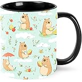 Coffee Mug for Women Ceramic Tea Cup with Handle Funny Novelty Mugs Porcelain Mug Gift for Office Home 11oz