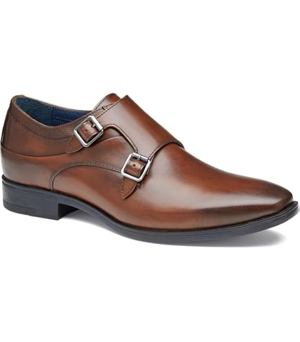 Johnston & Murphy Signature Sheepskin Leather Monk Strap Shoes Burgundy Men’s 10 Johnston and Murphy sheepskin shoes 15-0824 Monk Strap main image 4
