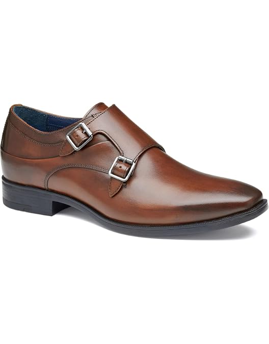 Amazon.com: Johnston & Murphy Sullivan Double-Buckle Cap Toe  display picture 1