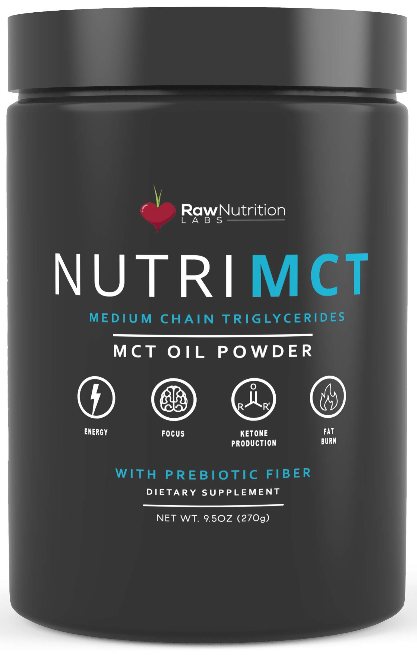 Buy NutriMCT MCT Oil Powder Ketogenic Supplement (Medium Chain Triglycerides, Coconuts) for