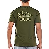 NORTHYARD Mens Swim Shirt Rash Guard UPF 50+ Quick Dry Short Sleeve Fishing Shirts Sun Protection Shirt Beach Water Swimming