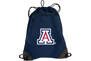 Broad Bay Arizona Wildcats Drawstring Backpack University of Arizona Cinch Bag - UNIQUE MESH & MICROFIBER