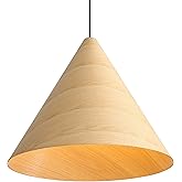 Golden Lighting Conique 3-Light Pendant in Light Walnut