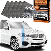 Fululuer Nano Sparkle Cloth Car Scratch Remover Paste for Vehicles, 2026 Upgrade Magic Wipes Cleaning Cloth Car Paint Scratch Repair Kit for Minor Scratches & Water Spots (Orange) L