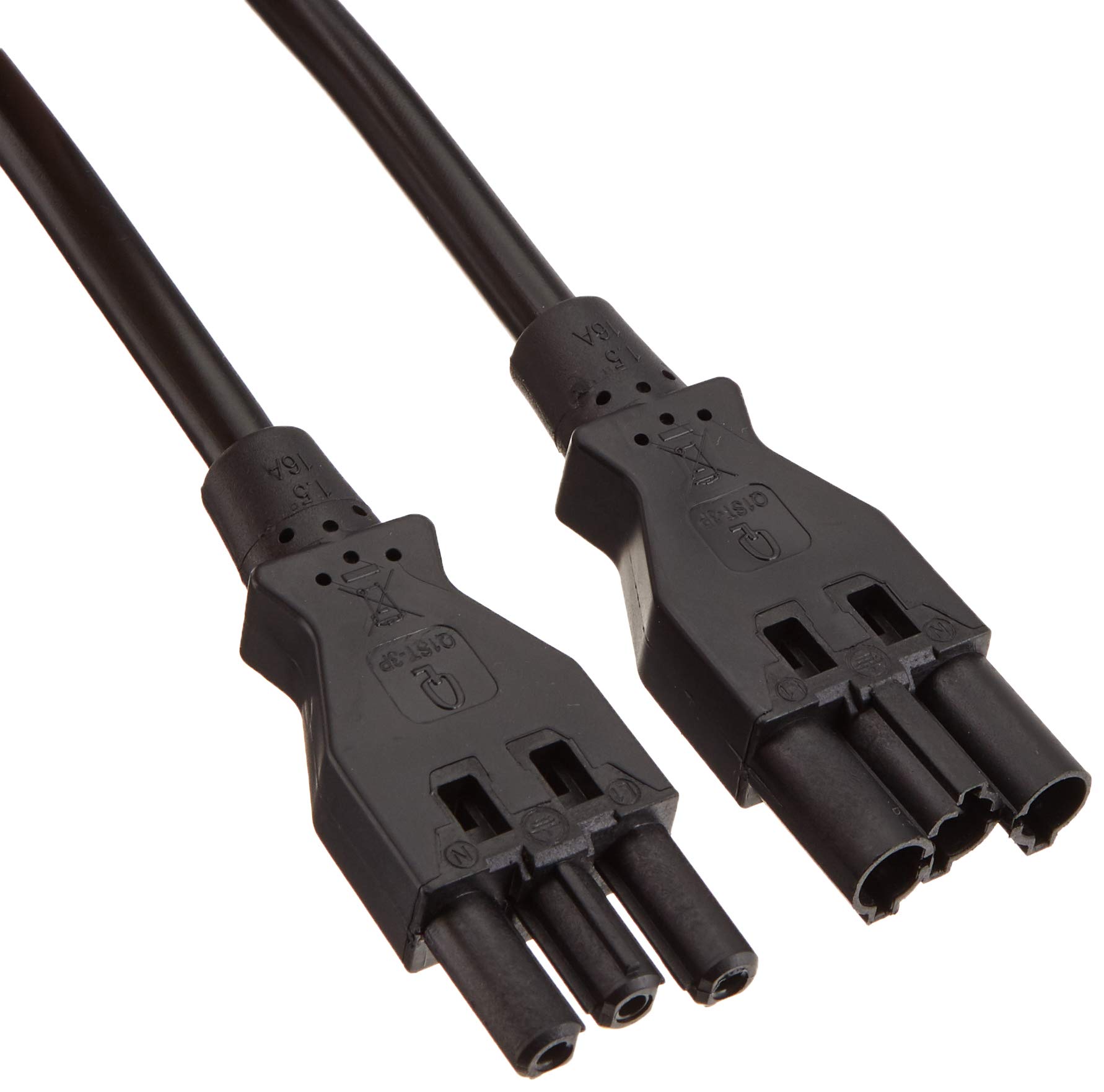 Qneqt Extension 2 m H05VV-F 3G1.5 Black