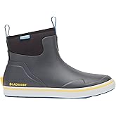 LaCrosse Alpha Men's Deck Boot 6-inch - Waterproof Rain Shoes - Slip-Resistant Deck Boots - Arch Support Men’s Ankle Footwear - Alpha Fit System - Kick-Off Heel Plate