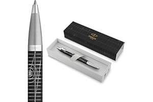 Parker IM Premium Ballpoint Pen | Legacy of Flight | Chrome Trim | Medium Point | Gift Box