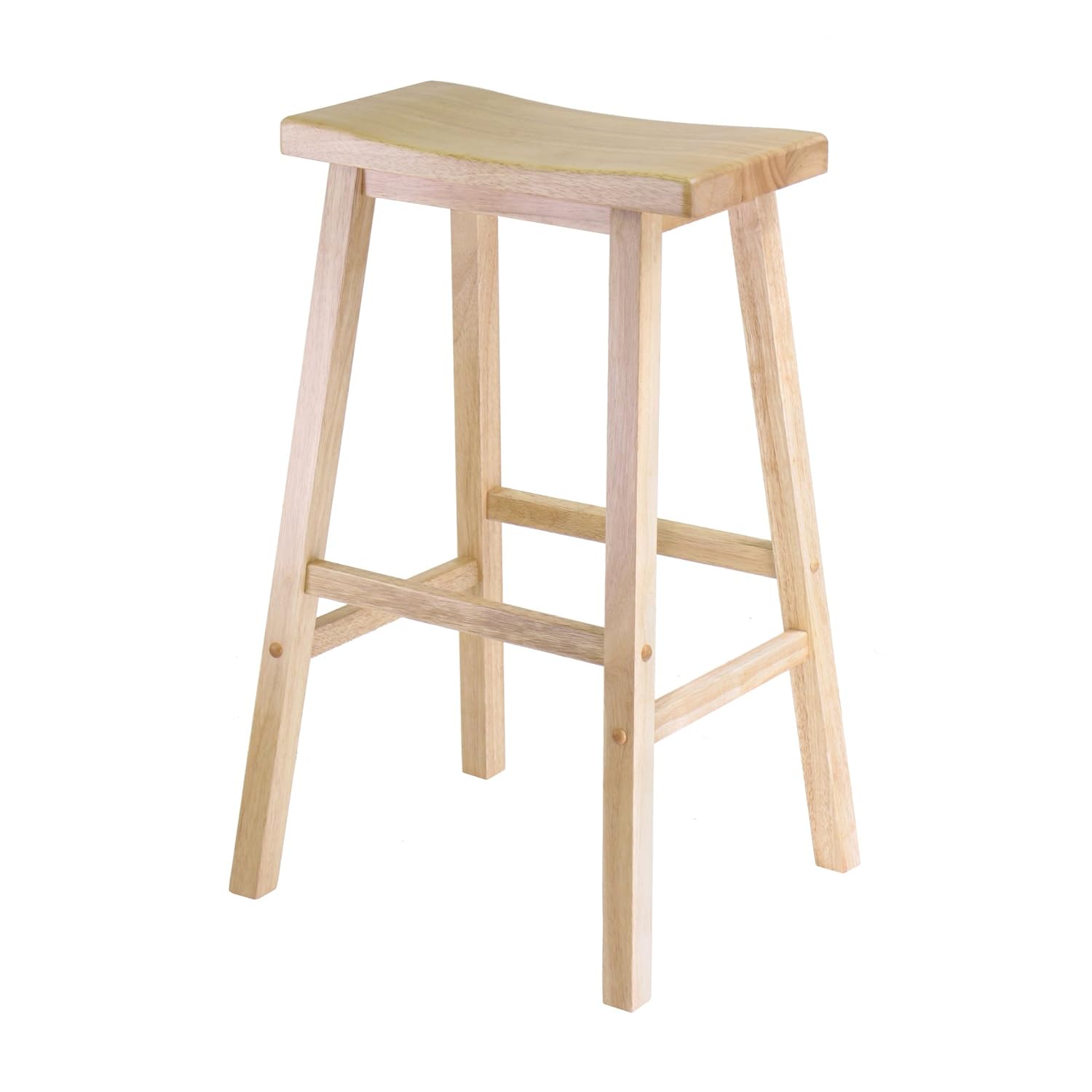 Best Unfinished Wooden Round Bar Stool 30