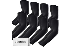 GOUNOD Arm Sleeves for Men Women,Compression Sleeves to Cover Arms for Men Working,Sun Sleeves for Men UV Protection