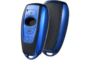 ELOHEI Key Fob Cover for Subaru, Key Fob Case for Subaru Forester CrossTrek Outback WRX Ascent BRZ Impreza Legacy Premium Sof