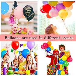 18 Inch Yellow Balloons 12 Pack Large Latex Party