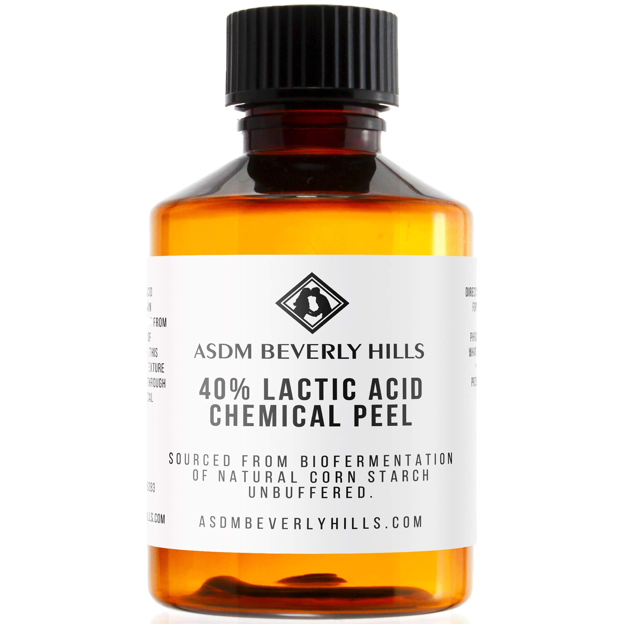 ASDM Beverly Hills Lactic Acid Peel 40 2oz 60ml Medical Strength Treatment Hyperpigmentation