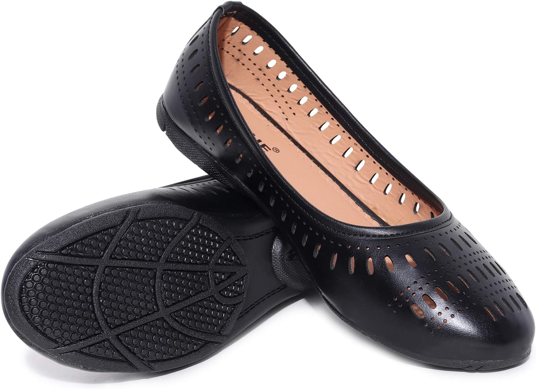 YAHE Women's Faux Leather Bellies