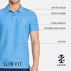 IZOD Men's Slim-Fit Advantage Performance