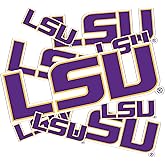 Desert Cactus LSU Sticker Tigers Geaux Louisiana State University Sticker Vinyl Decals Laptop Water Bottle Car Scrapbook T3 (Type 3-1)