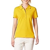 Amazon Essentials Women's Short-Sleeve Polo Shirt (Available in Plus Size)