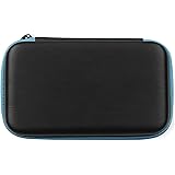 Amazon Basics Carrying Case for New Nintendo 2DS XL With 3 Stylus Pens And 2 Screen Protectors - 7 x 4 x 2 Inches, Black With