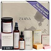 ZAAINA Spa Gift Set for Her - Luxury Valentine's Day Gifts for Women, Pampering At Home Bath and Body Relaxation Spa Package, Spa Gift Basket for Mom Wife Friend, Birthday Gifts for Women