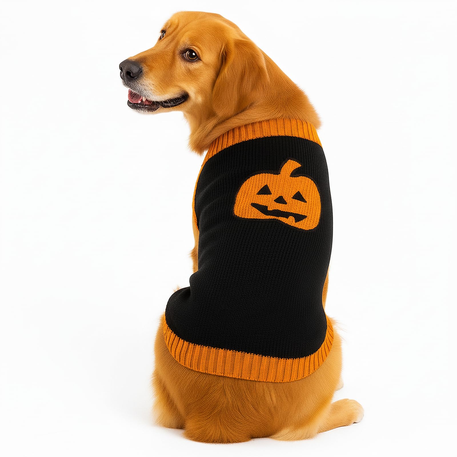 TENGZHI Winter Dog Sweater Small Cat Clothes Puppy Sweater For Pet Dog Knitting Crochet Cloth Halloween Dog Jersey Ugly Sweater for Holiday