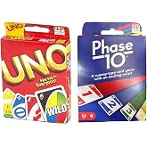 Mattel Phase 10 Card Game with UNO Card Game