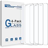 Yootech Screen Protector Compatible with iPhone 12 Pro Max,[4 Pack] Tempered Glass Screen Protector Compatible with…