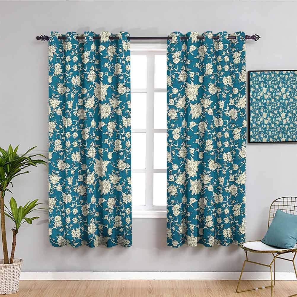 Chinese Fabric Curtain, Curtains 84 inch Length Flowering