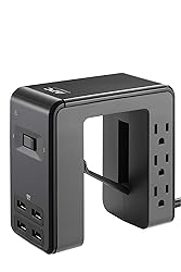 APC Desk Mount Power Station PE6U4, U-Shaped Surge
