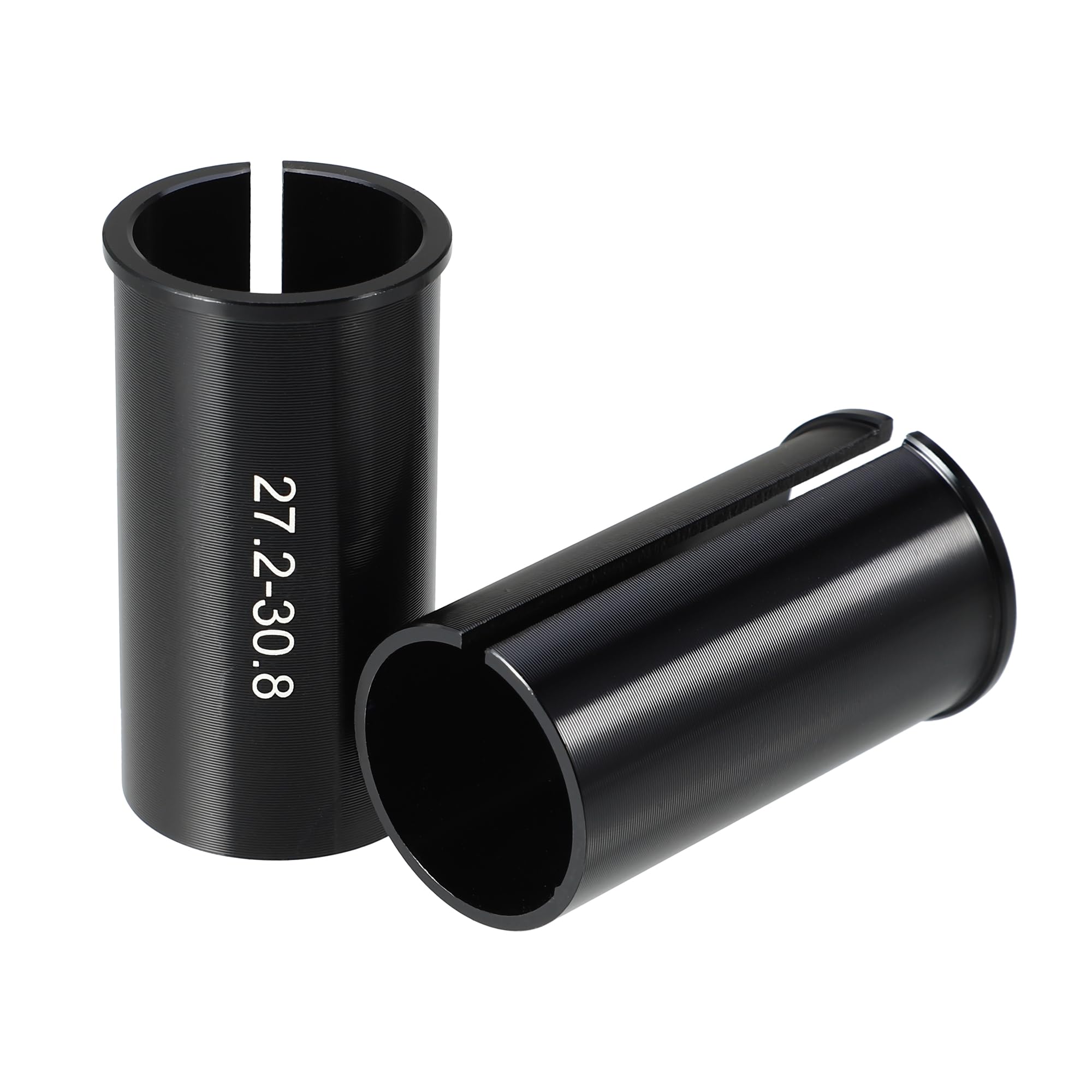 X AUTOHAUX 2 Pcs 27.2mm to 30.8mm Bike Seat Post Tube Adapter Reducing Sleeve