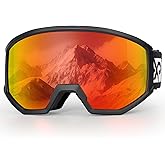 EXP VISION Ski/Snowboard Goggles, Anti-Fog Snow Goggles for Men & Women - Perfect for Skiing, Snowboarding & Winter Sports