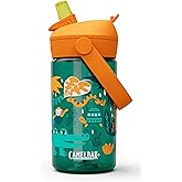 CamelBak Thrive Flip Straw Kids Bite Valve Tritan Renew Water Bottle 14oz