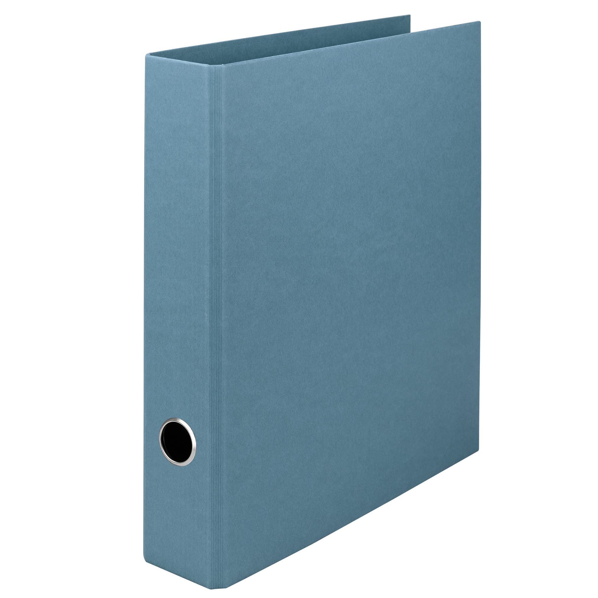 Rössler Papier 1317452151 - S.O.H.O. Map DIN A4 met hefboommechanisme, rugbreedte 50 mm, denim, 1 stuk