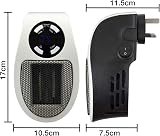 Staywarm 500W Plugin Local Heater F2210WH 15-30C 1-12h Timer 2 Speeds view 3