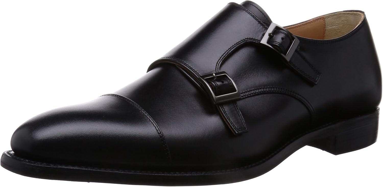 スコッチグレイン ダブルモンク 05t0297 メンズ ブラック 26 Cm ビジネスシューズ Amazon