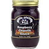 Amish Wedding Raspberry Chipotle Sauce, 16 Ounce Glass Jar