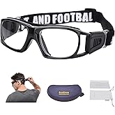 SooGree Sport Glasses for Men Women Basketball Football Sport Goggles Anti Fog Shock Collision Wearable Glasses