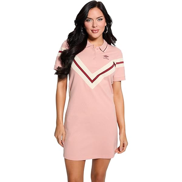white christmas dresses Knit Quarter-Zip Polo Dress main image 1